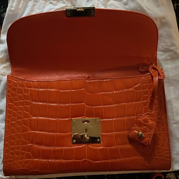 MARC JACOBS Orange Alligator $9K BAG 🧡 - Picture 11 of 12